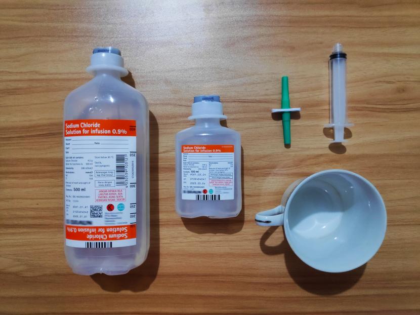 cairan saline untuk bayi pilek